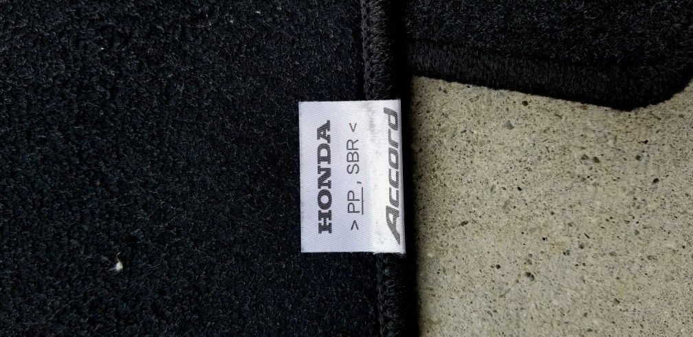 Honda Accord Floor Mats
