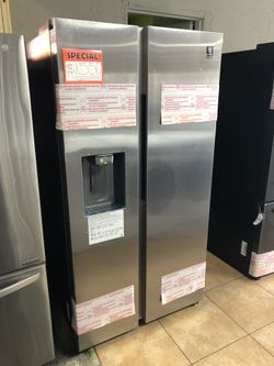 Samsung Side By Side New Refrigerator