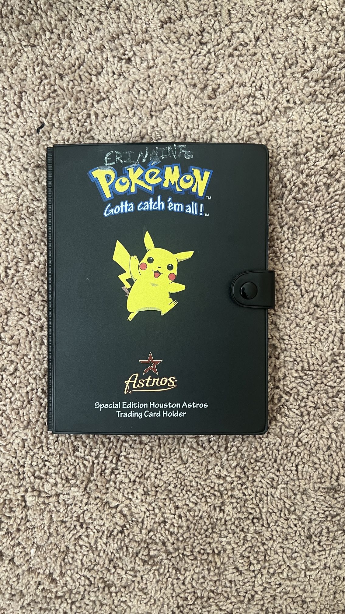 Official Pokémon ASTROS Binder With Cards