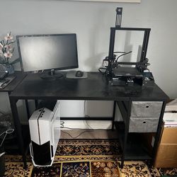 Desk With Storage