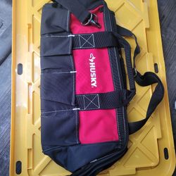 HUSKY BAG 18IN POCKET ZIPPERED TOOL BAG NEW 