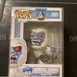 Abominable Snowman PoP - Diamond Collection - 2018 Disney Parks Exclusive Funko