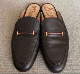 Sam Edelman Women's Laurna Black  Mules Size 10.5