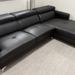 Leather Couch 