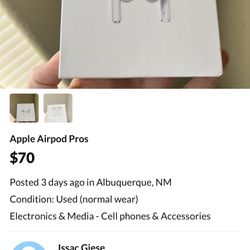 SCAM-Do Not Buy From This Person