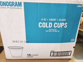 Cold Plastic Cups