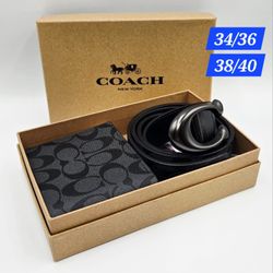 belt and wallet set
