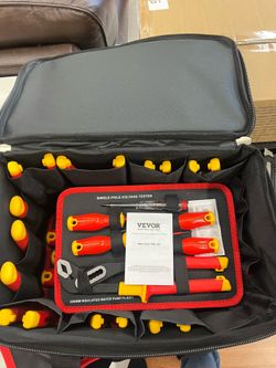 VEVOR Insulated Screwdriver Set,50-Piece Professional Electrical Screwdriver