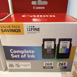 Canon Complete Set Of Ink 