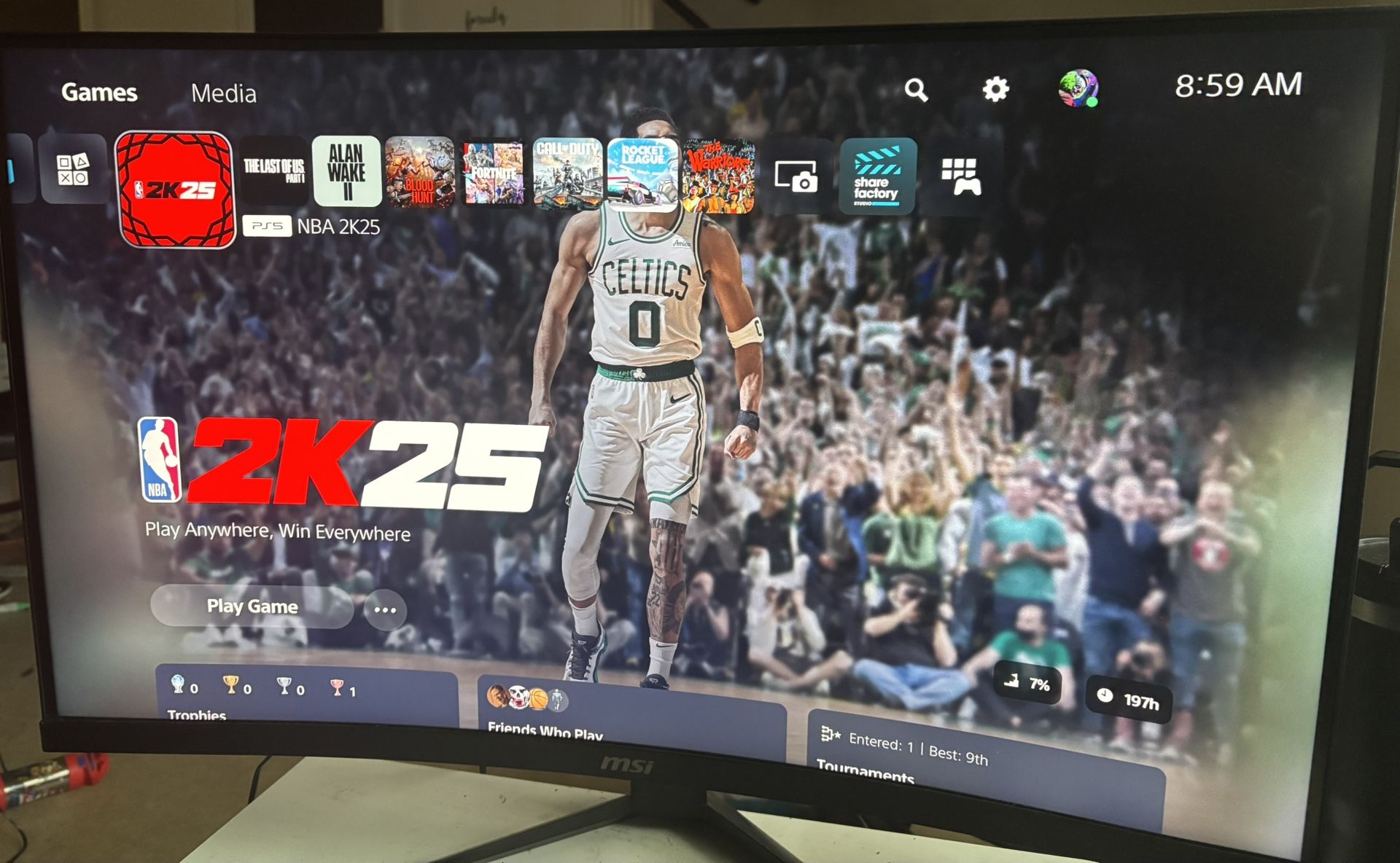 32in Msi Gaming Monitor