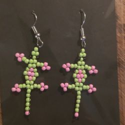 Handmade Lizard Earrings