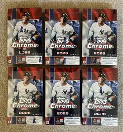 2026 Topps Chrome baseball hobby box
