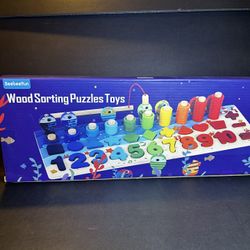 Wooden puzzle toy