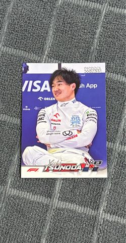 Yuki Tsunoda FORMULA 1 Card