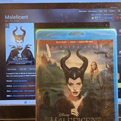 Maleficent (Bluray) Angelina Jolie