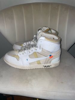 Off white Jordan 1 white size 11
