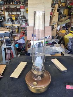 Antique Oil Lamp