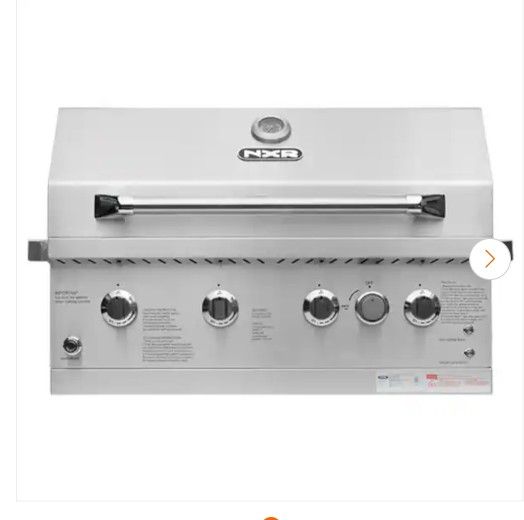 NXR
31 in. 4-Burner Built-In Gas Grill in
Stainless Steel with Infrared