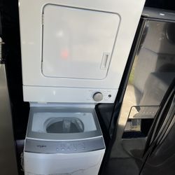 Whirlpool 24” And Kenmore 27” Stackable Working Perfect / 1 Month Warranty 