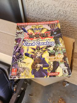 Yu gi oh! trading card catalog book strategy guide
