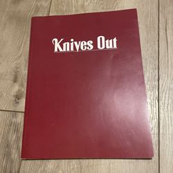 Knives Out screen script