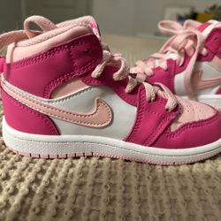 Girls Nike Air Jordans Hightop Sneakers 