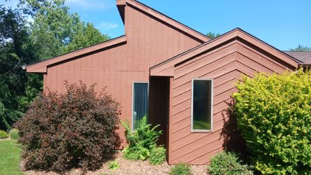 Sherwin Williams, WoodScapes, Solid, Acrylic, Exterior Wood Stain Custom Color: Nutmeg
