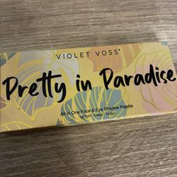 Violet Ross, Pretty In Paradise, Face And Shadow Palette