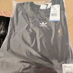 Adidas Men Feel-Cozy Sweatshirts Training Black Casual Pullover   Size XL