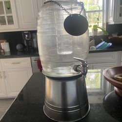 $15 OBO Glass Drink Dispenser For Parties