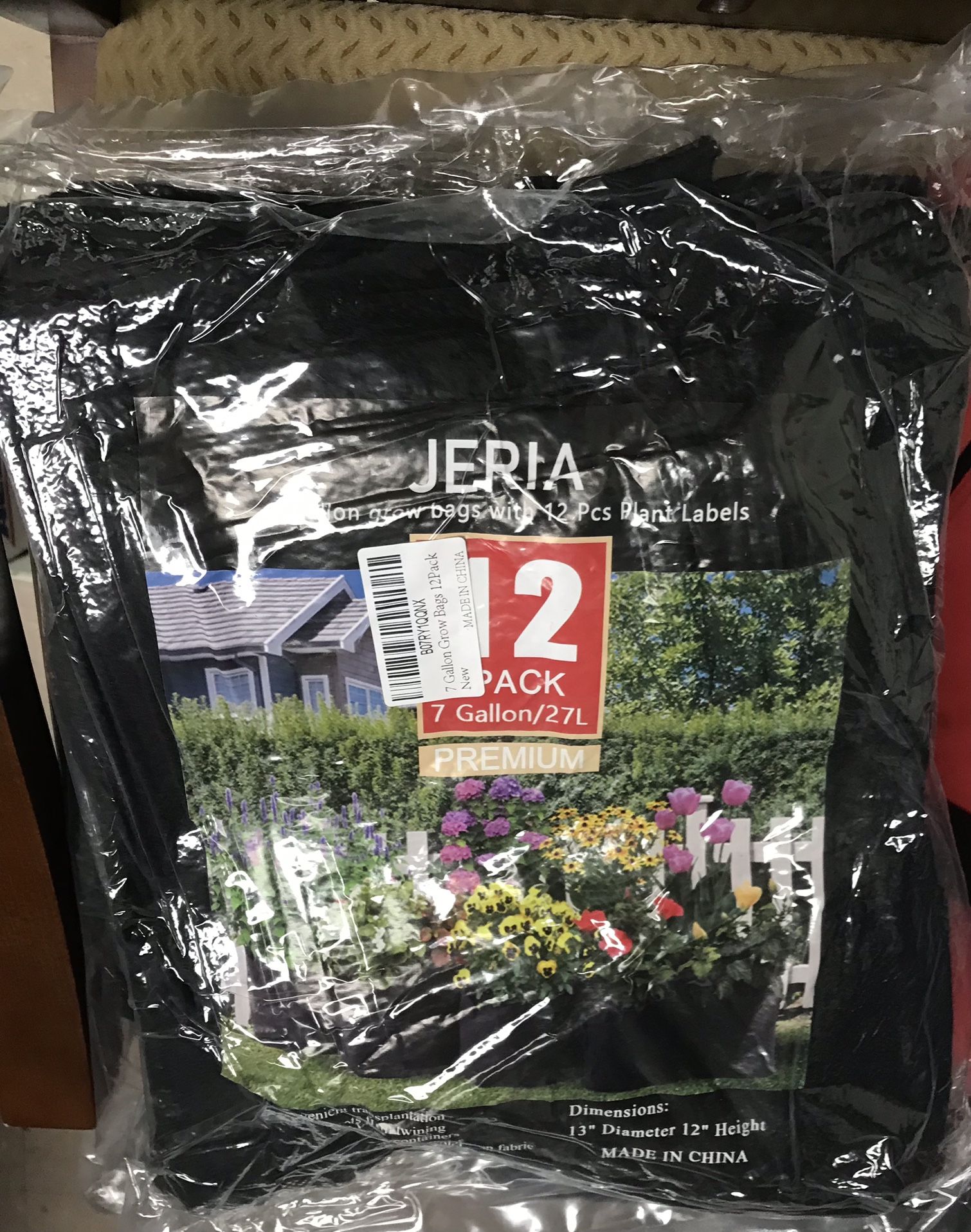 Jeria Plant Grow Bags W/labels