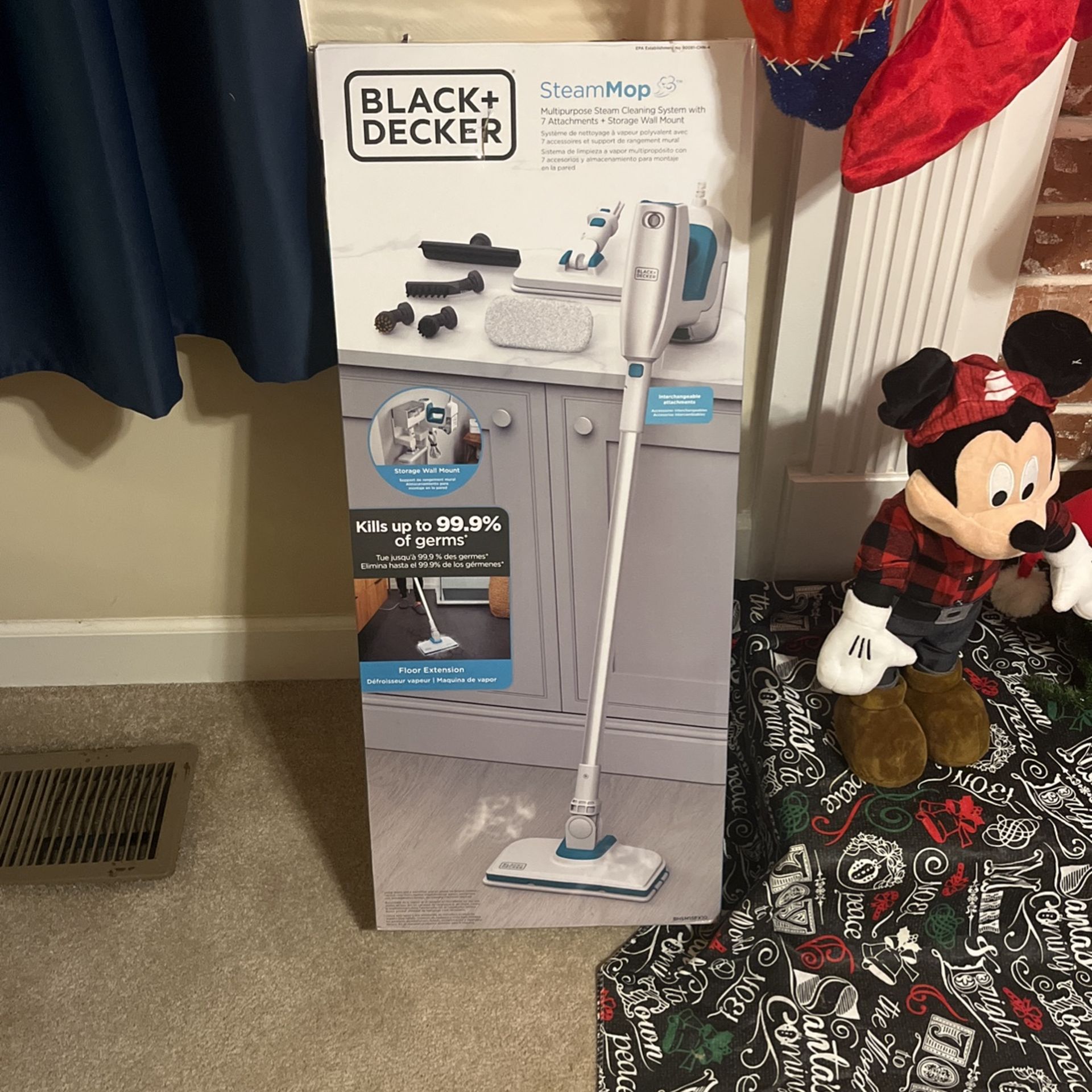 Black And Decker Steam Mop 7 Attachments