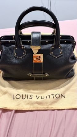 Real authentic LV LOUIS VUITTON - “SUHALI L’INGENIEUX Doctor bag style PM”  * Matching pm planner in black leather with gold hardware