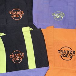 Trader Joe's Halloween Canvas Mini Totes