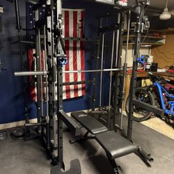 FULL BODY Titan Fitness Smith Machine