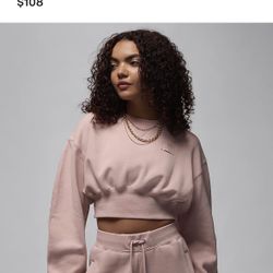 Jordan Flight Fleece Cropped Sweatshirt 