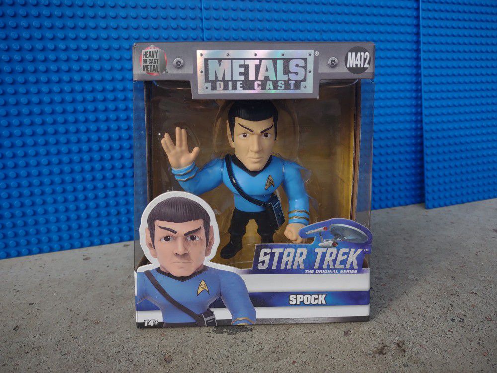 Star Trek Metals Die Cast 4" Spock Figure