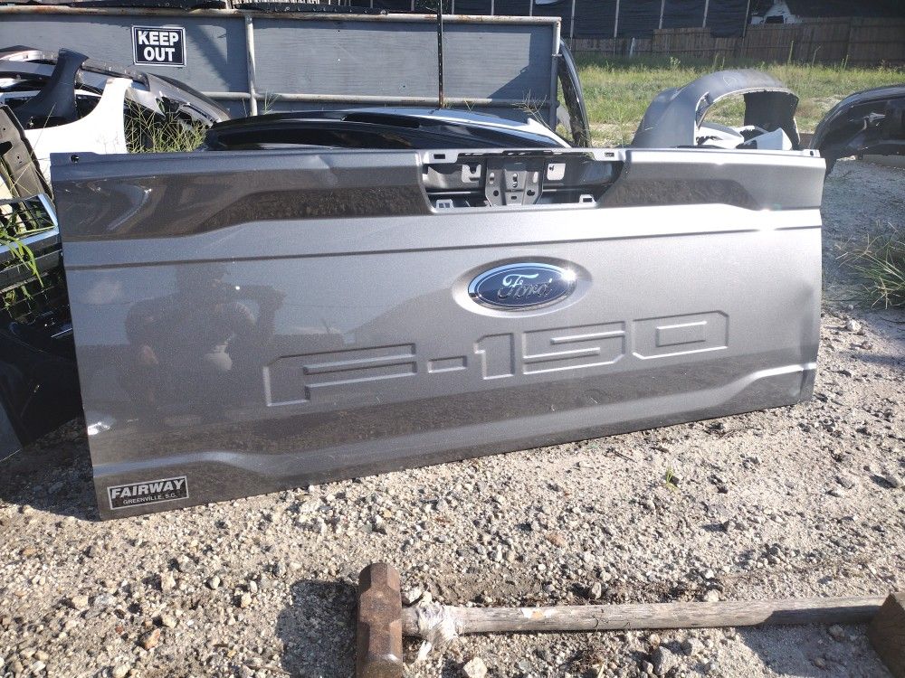 2021 And 2022 Ford F-150 Tailgate Has Holes For Step Setup OEM Part