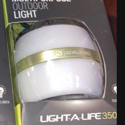 Rechargeable Led GoalZero Light-A-Life 350 Multipurpose Outdoor Light - New $20