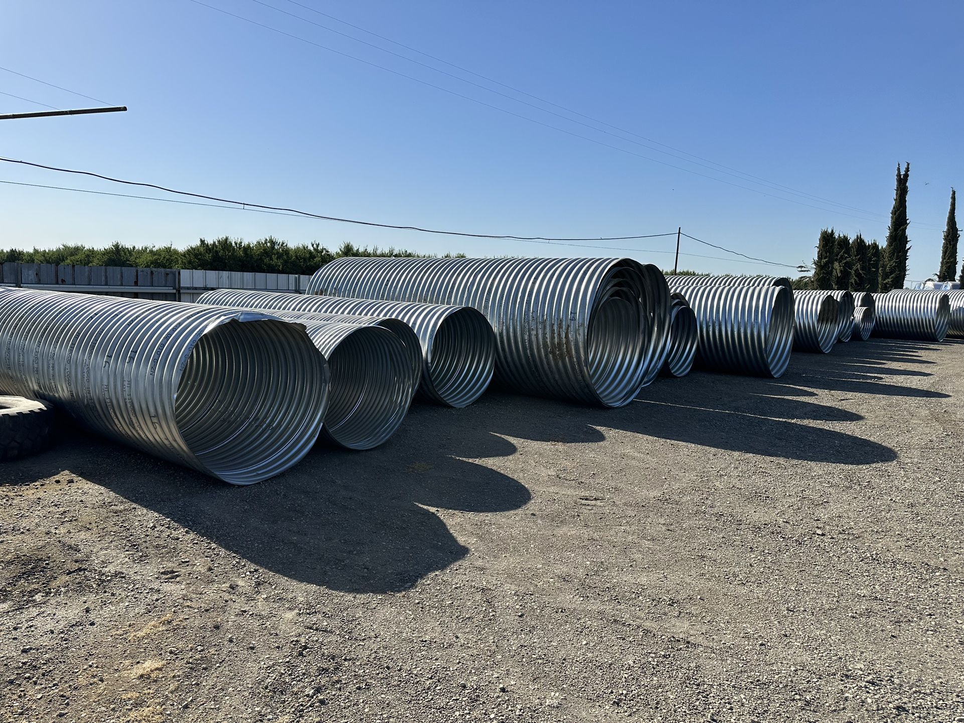 Galvanized Steel Culvert Corrugated Drainage Pipe New