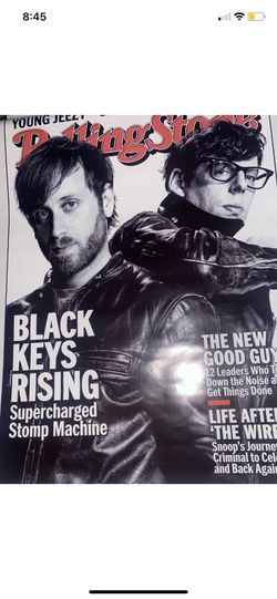 The Black Keys Poster Supercharged Stomp Machine Rolling Stones 22.375" x 34"