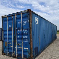 40ft High Cube Wind & Water Tight Shipping Containers For Sale 