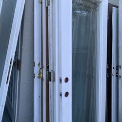 Glass Double Doors (62-63 X 80)