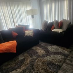 Black Couches 