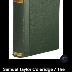 The Poetical Works Of S.t Coleridge 1889 Reprint