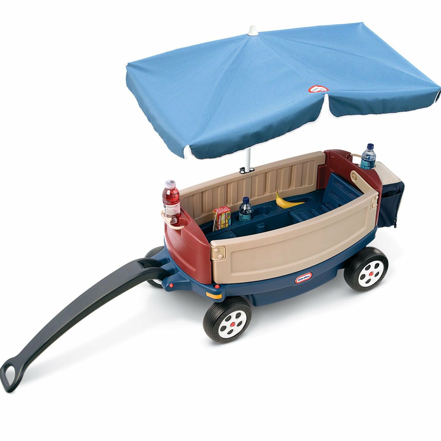 Kids WAGON- Excellent cond-Little Tikes - will take best offer- convertable bench, underneath storage, umbrella