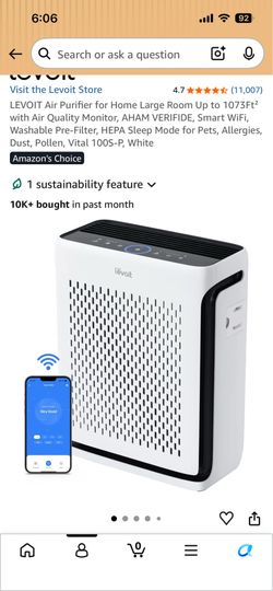 Brand new Levoit Air Purifier