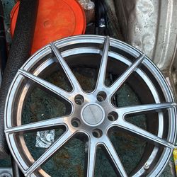 Set Of Liquid Metal Wheels 