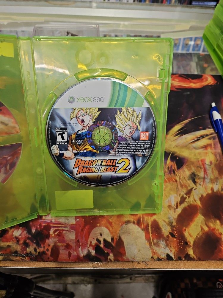 Dragon Ball: Raging Blast 2 (Microsoft Xbox 360, 2010) TESTED DISC ONLY