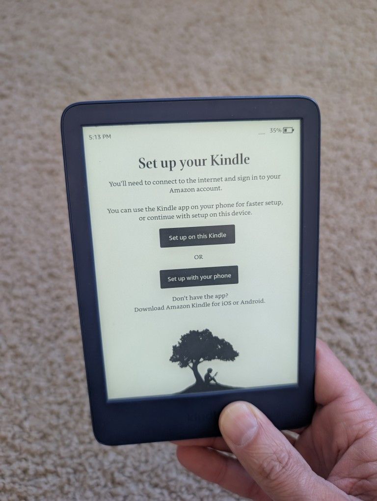 2022 Kindle Paperwhite 6" Denim Blue